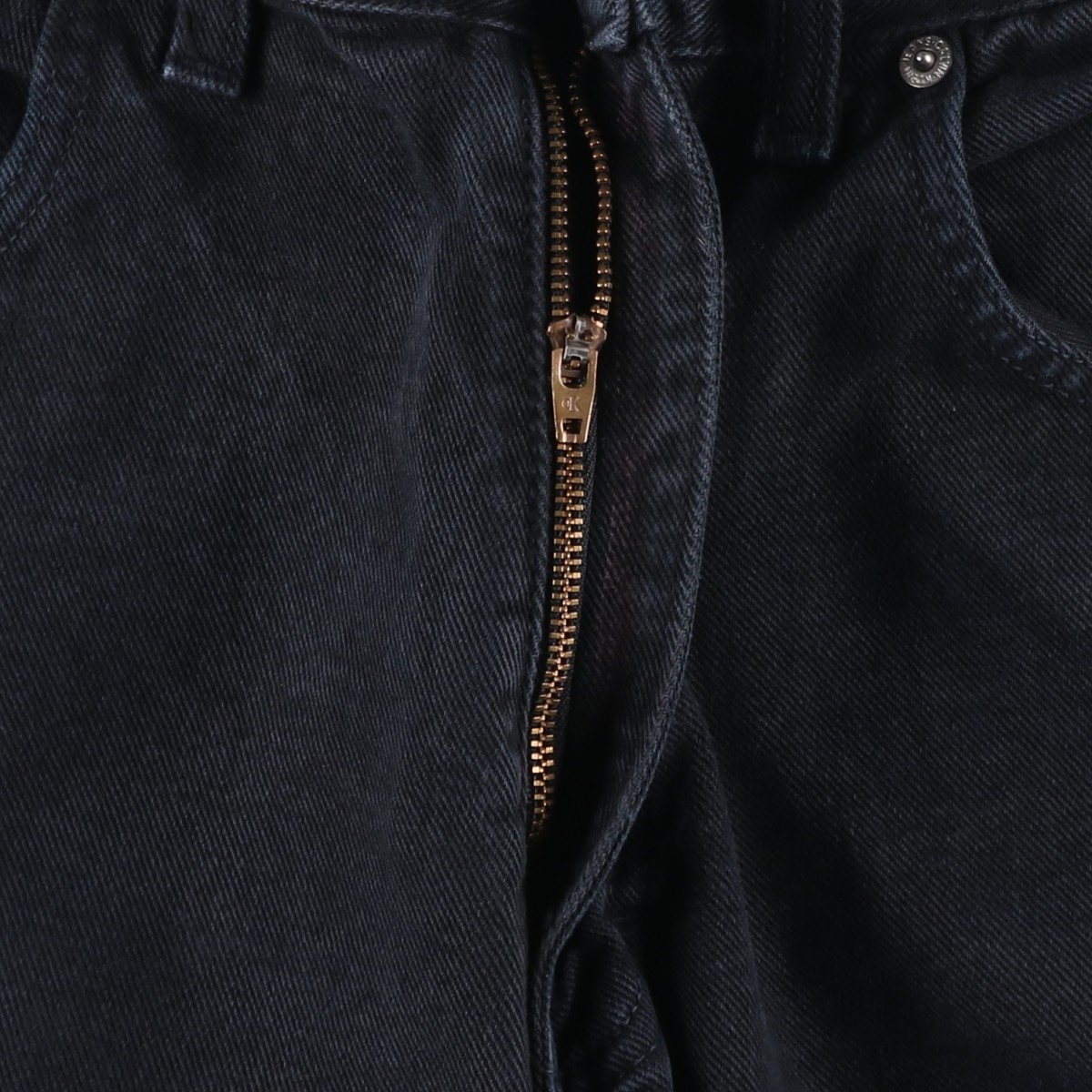 Vintage 90'S-00'S Calvin Klein Jeans Men's Black Straight Denim Pants Size W30 thumbnail 6