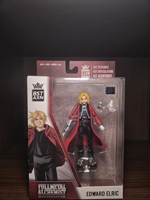 FULLMETAL ALCHEMIST Edward Elric BST AXN 5'' Loyal Subject  Action Figure NEW