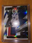 2025 Panini Select Josh Allen Sparks Relic - White Prizm /99 - 3 Color Patch