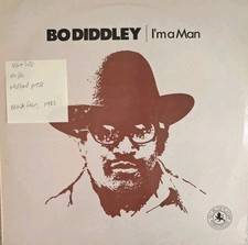 Bo Diddley I'm A Man Vinyl Record LP VG+/VG BLM52004 1982