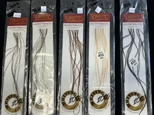 Vintage Whiting Farms Genetic  Dry Fly 100 FlyPacks #22