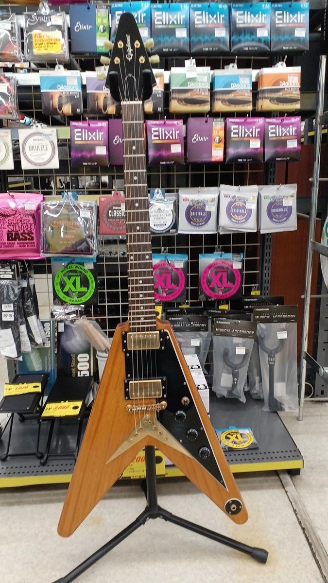 EPIPHONE 1958 KORINA FLYING V Electric Guitar-06 | eBay