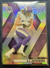 2025 Panini Mosaic - T.J. Hockenson #117 Silver Prizm Minnesota Vikings