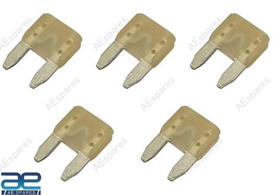 5x Mini Sicherung 25A für Mahindra Alfa Jeeto Supro XUV500 XUV700 1801FAA02081N