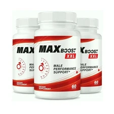 (3 Pack) Max Boost XXL Capsules MaxBoost XXL for Men to Support Male Stamina