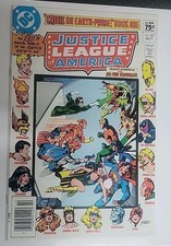 Justice League of America #207 Canadian Price Variant   1982 DC  Crisis on Earth