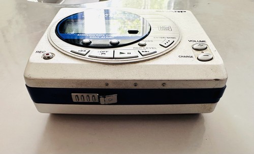 Sharp MD-MT161 Portable MiniDisc MD Recorder. Silver. - Picture 7 of 12