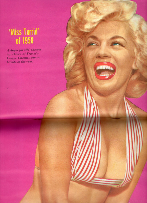GLAMOR PARADE MAGAZINE DEC. 1957.  BETTIE PAGE, TEMPEST STORM, DIANE WEBBER