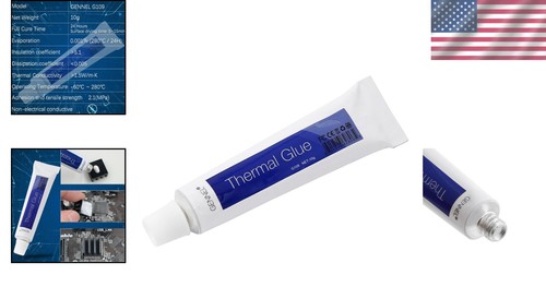 10g Thermal Conductive Paste - Non-Corrosive Silicone Glue for Efficient Repairs - 第 2/8 張圖片