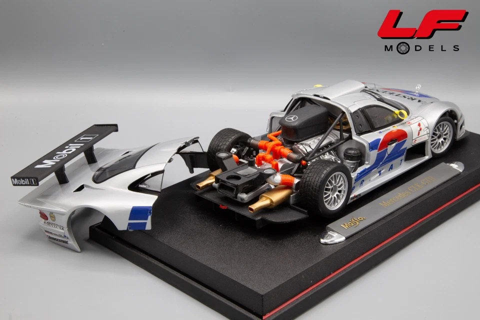 1:18 Mercedes CLK-GTR - Maisto - Immagine 4 di 4