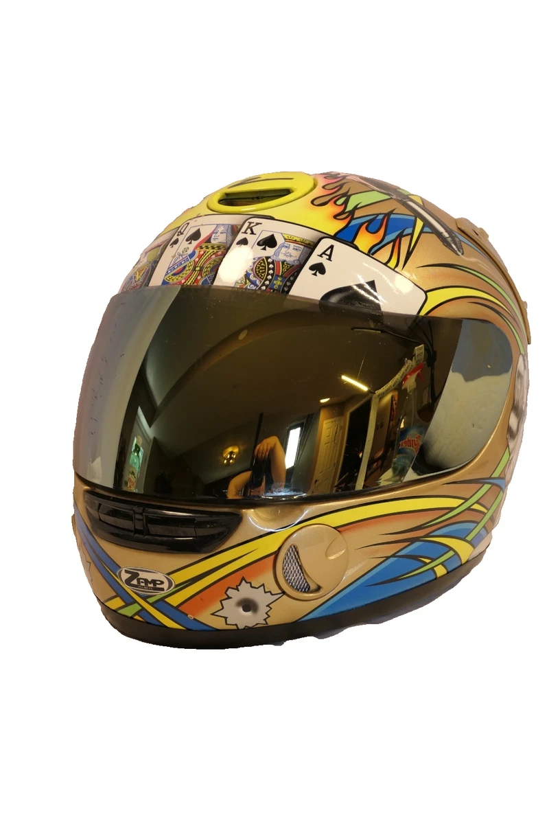 Gold Full Faces Helmets for sale | eBay