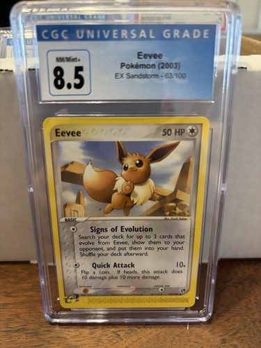 Eevee graded CGC 8.5 for sale on eBay