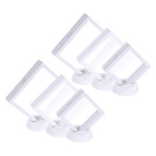 3 Size 3D Floating Display Case Display Holder White