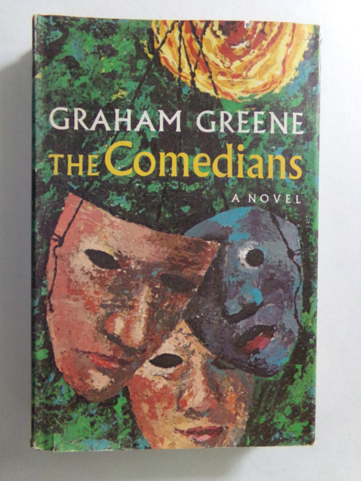 The Comedians Graham Greene  A Novel Vintage Book HB 1966 Hardback DJ