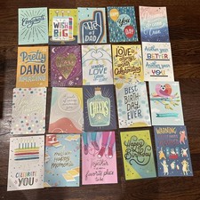 Hallmark Video Greeting Cards Lot of 100 Cards  Envelopes