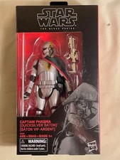 Star Wars Black Series Captain Phasma Quicksilver Baton 6  Action Figure NIP