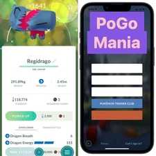 Shiny Regidrago✨mini PTC 20k✨Dragon Energy✨Legacy Moveset✨