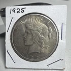 1925 Peace Dollar $1 Silver Coin Philadelphia Business Strike KM#150