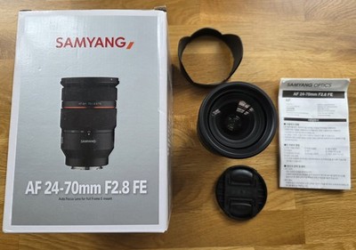 Samyang 24-70mm f2.8 AF Objektiv für Sony E Mount - Vollformat FE Sony Lens