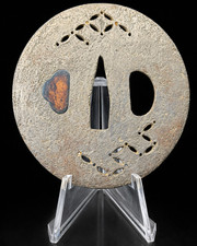 古董日本刀镡| eBay