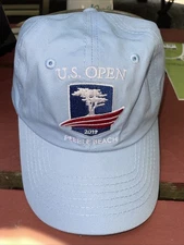 NEW 2019 US Open Pebble Beach Embroidered USGA Member Light BlueLightweight Golf