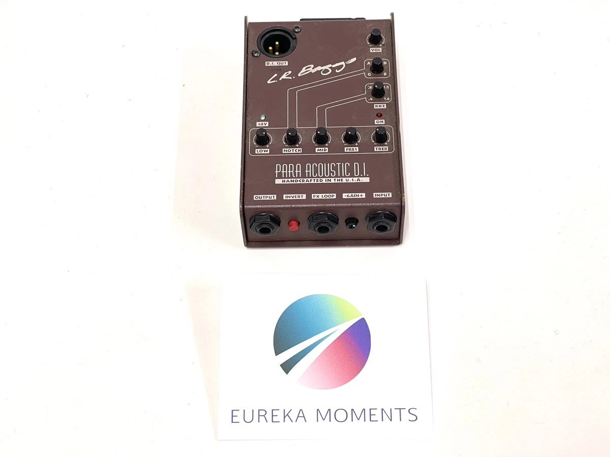 L.R. Baggs Para Acoustic D.I. Acoustic Guitar Preamp DI 5 Band EQ