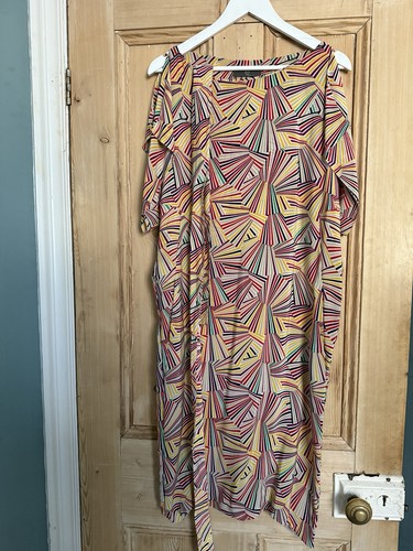 Alexander McQueen, Abito vintage Alexander McQueen pura seta taglia 40 Made in Italy