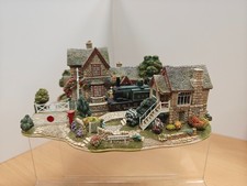 Lilliput Lane - Full Steam Ahead Model Ornament RARE Train 2000 WIL