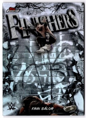 2025 Topps Finest WWE Finn Bálor #FNS-FB Finishers Refractor