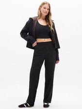 Athleta 6 Endless High Rise Flare Pant Black NWT! stretch comfort #477869