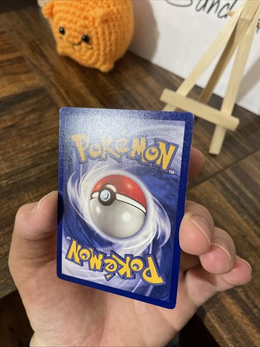 Pikachu Yellow Cheeks 1st Edition Gray Stamp Base Set 1999 # 58/102 Pokémon TCG - 第 5/9 張圖片