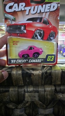 Custom Painted MGA Entertainment CAR TUNED 69 Chevy Camaro Series 1 Pink /...