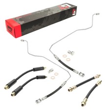 6x Bremsschlauch Rohrleitungen Satz vorne hinten für VW PASSAT 3B 3BG B5
