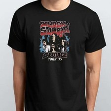 Black Sabbath Sabotage Tour 75 Vintage  Unisex T-SHIRT S M L XL XXL 3 4 XL Black