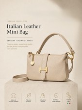 Luxus Designer ITALY Leder Tasche