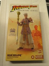 2023 Rene Belloq Indiana Jones Adventure Series Action Figure Hasbro Sealed NIB