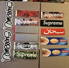 Lot Of 13 Supreme New York Special Box logo Stickers 100 Authentic