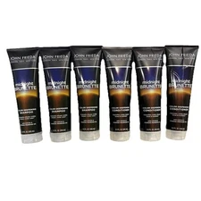John Frieda Midnight Brunette Color Deepening Shampoo & Conditioner 6 Pack