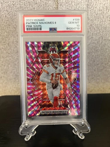 2023 Mosaic Patrick Mahomes Pink Swirl /11 GEM MINT PSA10
