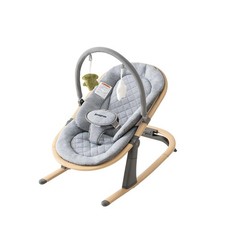 Swegrow 2-in-1 Baby Bouncer, Portable Newborn Bouncer Seat with 3 Adjustable ...