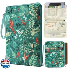 Hummingbird Book Sleeve Protector - Vintage Carrying Case for Paperback Hardc