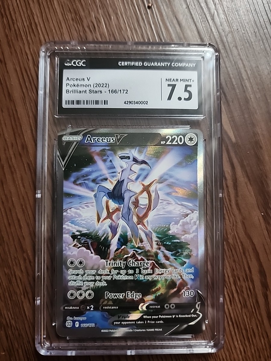 Arceus V (Alternate Full Art) 166/172 Swsh09: Brilliant