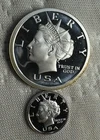 NORFED 1/2 oz .999 2005 One 2003 1/20 Oz .999 Pure Silver  Two Coins