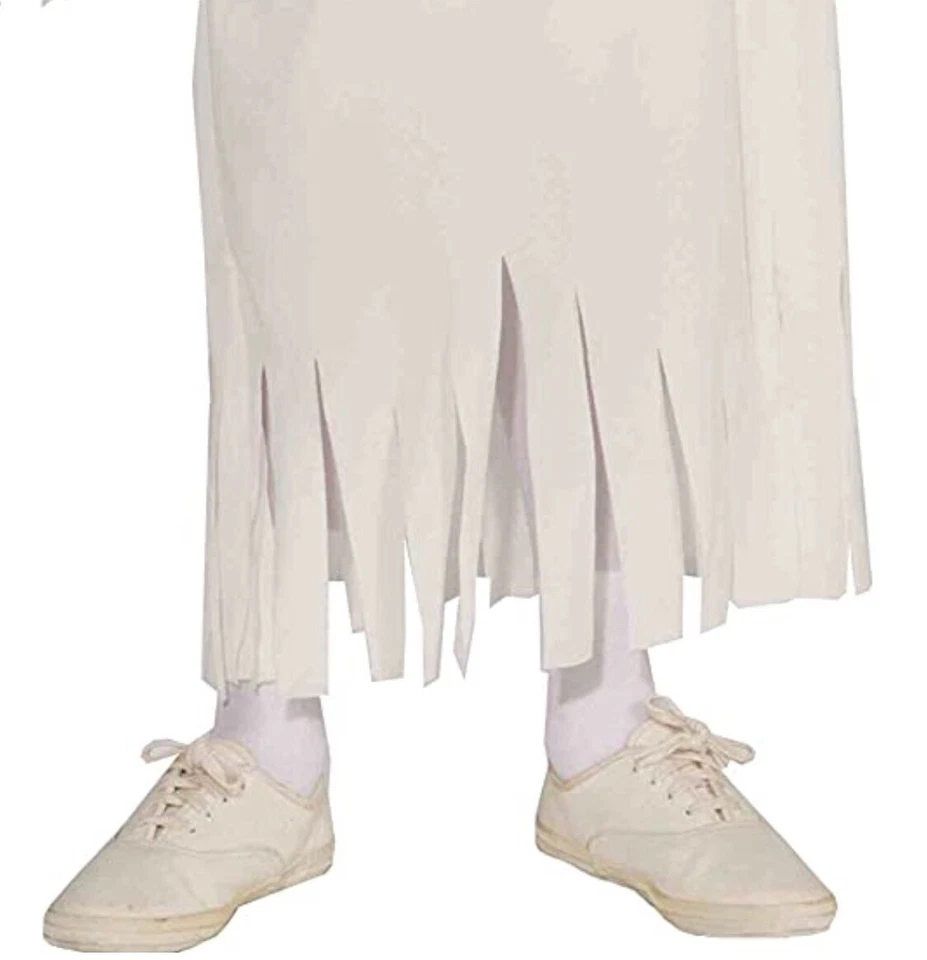 Fantasia Fantasma Forum Novelties Infantil Festa de Halloween Vestir Cosplay Tamanho L 12-14 - Imagem 4 de 4