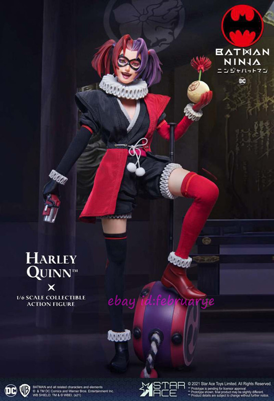 Star Ace Toys 1/6 SA0101 Ninja Batman Harley Quinn Dx Star Ace Toys 1/6 SA0101 Ninja Batman Harley Quinn Dx