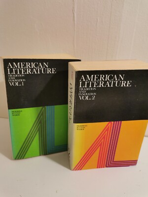 American Literature Tradition & Innovation Vol #1 & #2 1969 Softcover