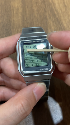 Casio VDB-3000J-1 Rare Vintage TouchScreen Watch NOS NIB