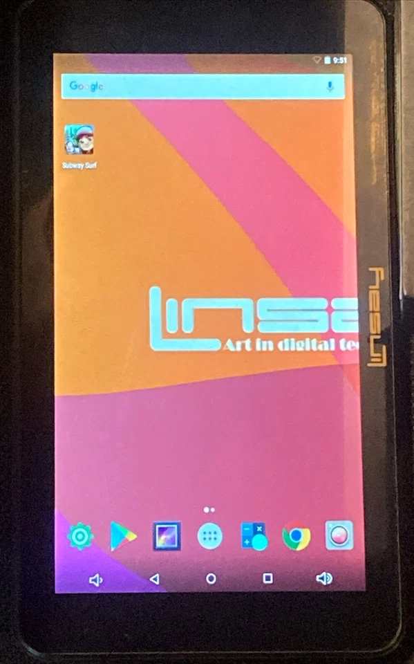 Tablet PC Linsay F-7XHD 7" Android Pantalla HD Cuatro Núcleos Doble Cámara 8 GB Incorporada Foto 2 de 4