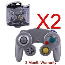 2X CONTROLLER FOR NINTENDO GAMECUBE GC & WII ...