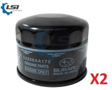 2 X New Genuine Subaru Impreza WRX STi 2013 - On Oil Filter 15208-AA170